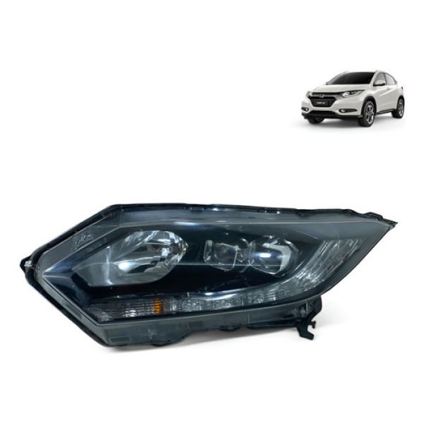 Farol Esquerdo Honda Hr-v 1.8 2016 2017 2018 2019 C/ Detalhe Esquerdo/motorista