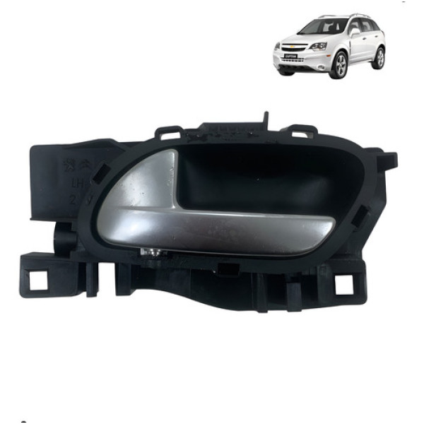 Maçaneta Porta Dianteira Esquerda Peugeot 208 2020 2024 - Dianteira