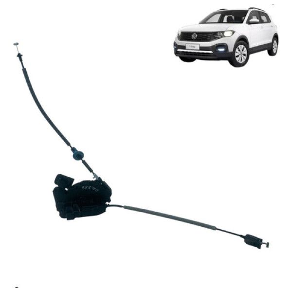 Fechadura Porta Dianteira Direita Tcross 2020 A 2024 