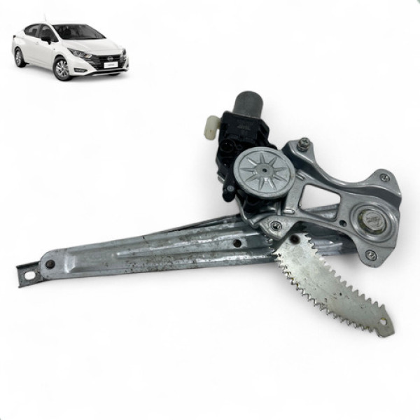 Motor Máquina Vidro Traseira Esquerdo Nissan Versa 2021 2023