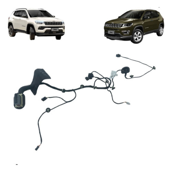 Chicote Porta Traseira Esquerda Compass 2022 A 2024 