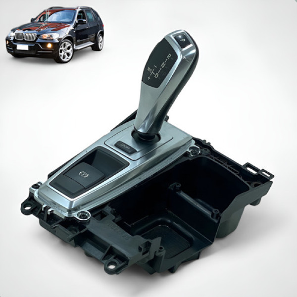 Alavanca Câmbio Trambulador Bmw X5 2007 2008 A 2010 E70 Auto Preto