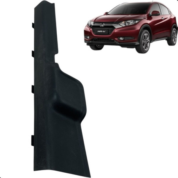 Soleira Porta Dianteira Direita Honda Hrv Hr-v 2016 A 2019 Preto