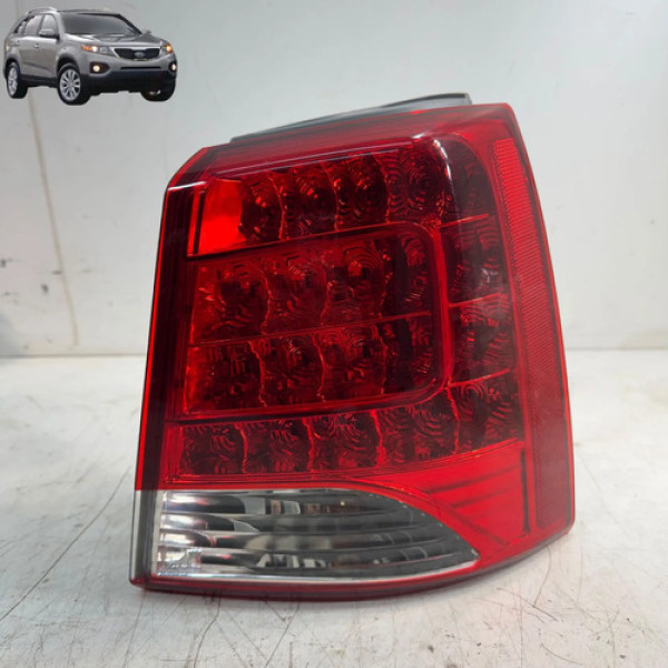 Lanterna Traseira Kia Sorento 2011 2013 Lado Direita Direito/passageiro Vermelho