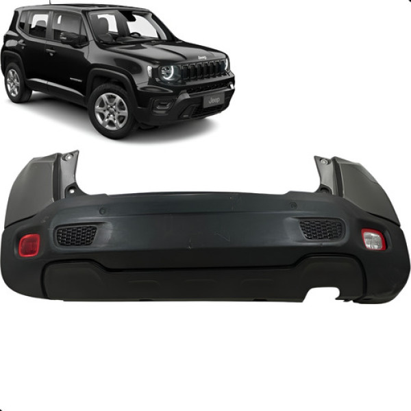 Parachoque Traseiro Jeep Renegade Flex 2016 2017 2018 2019