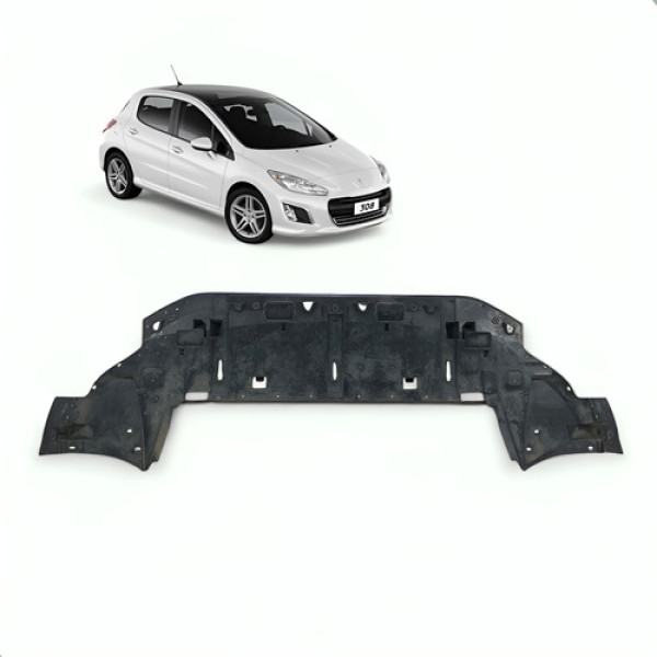  Dlefector Protector  Parachoque Dianteiro 308 2013 A 2019 Preto