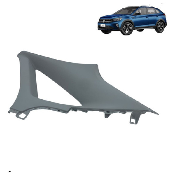 Moldura Acabamento Coluna Traseira Direita Nivus 2021 2024