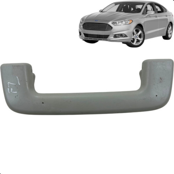 Alça Teto Pqp Dianteira Esquerda Ford Fusion 2013 2018 Creme