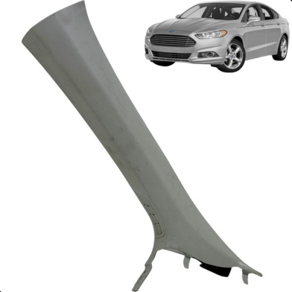 Soleira Interna Porta Malas Fusion Titanium 2013 2017 Bege