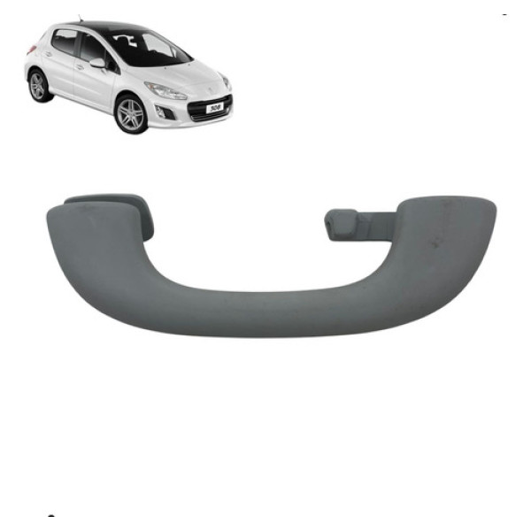 Alca Teto Pqp Traseira Esquerda Peugeot 308 2011 2016  Preto