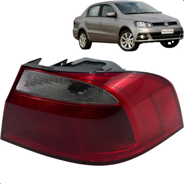 Lanterna Direita Vw Voyage G6 2014 A 2018 C1747 945096p Vermelho Direito/passageiro