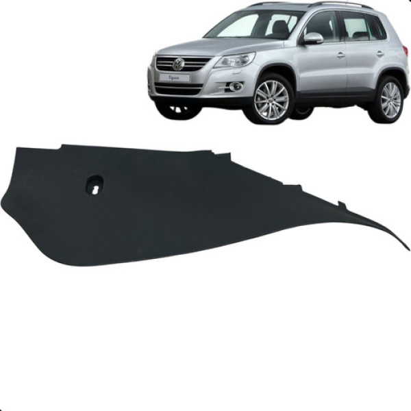 Acabamento Console Esquerdo Volkswagen Tiguan 2010 A 2014