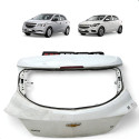 Tampa Traseira Porta Malas Chevrolet Onix 2013 2014 A 2019 Branca