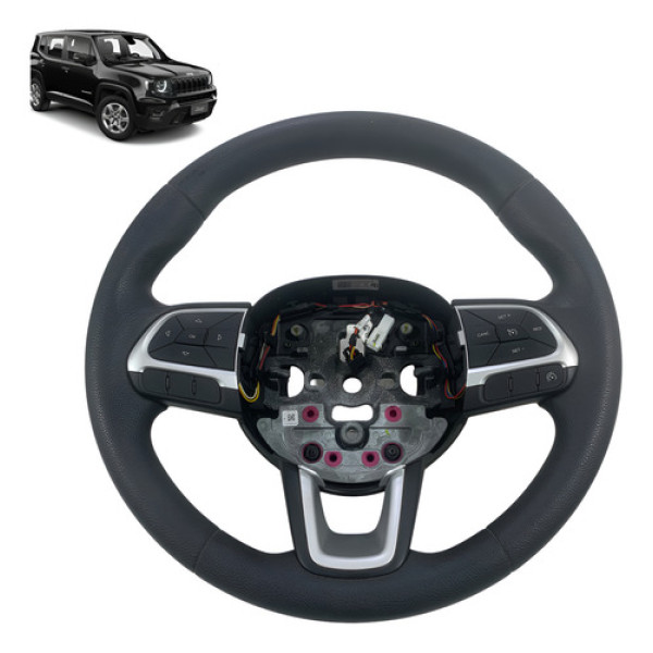Volante Direção Jeep Renegade 2016 2017 2018 2021 Preto
