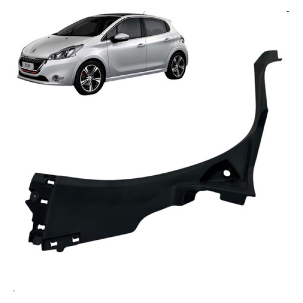 Soleira Porta Traseira Esquerda Peugeot 208 2015 A 2019