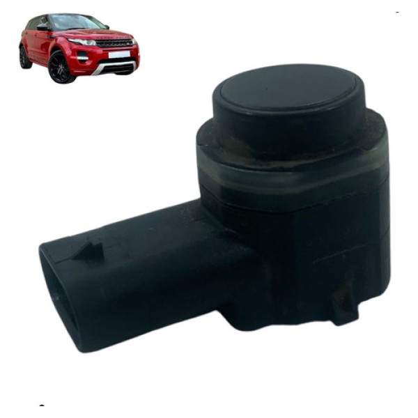 Sensor Estacionamento Traseiro Evoque 2012 A 2015 Preto