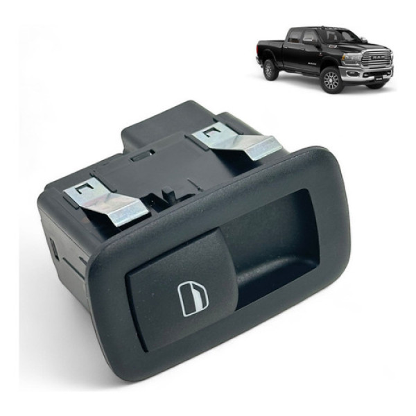 Botão Comando Vidro Traseiro Dodge Ram 2500 3500 2019 A 2024