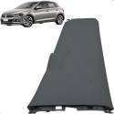 Acabamento Coluna Central Direita Vw Polo Nivus 2017 2021 Preto