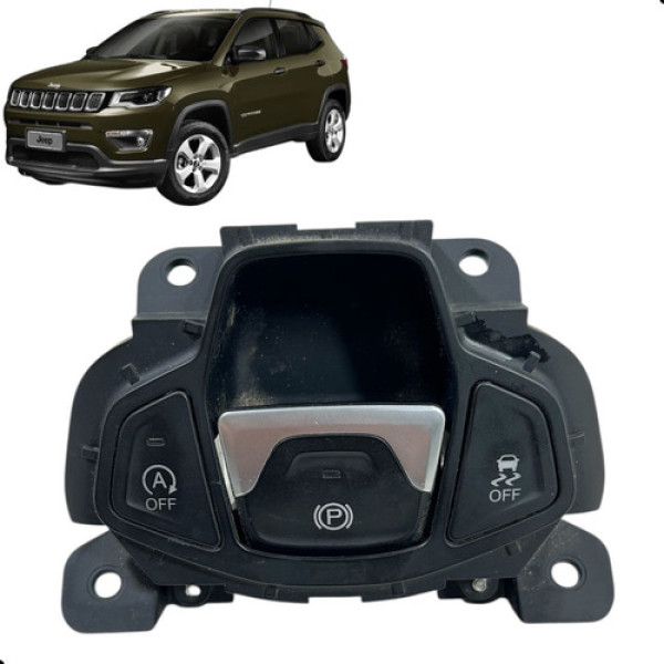 Botão Freio Mão Elétrico Jeep Compass 2018 A 2021 Original
