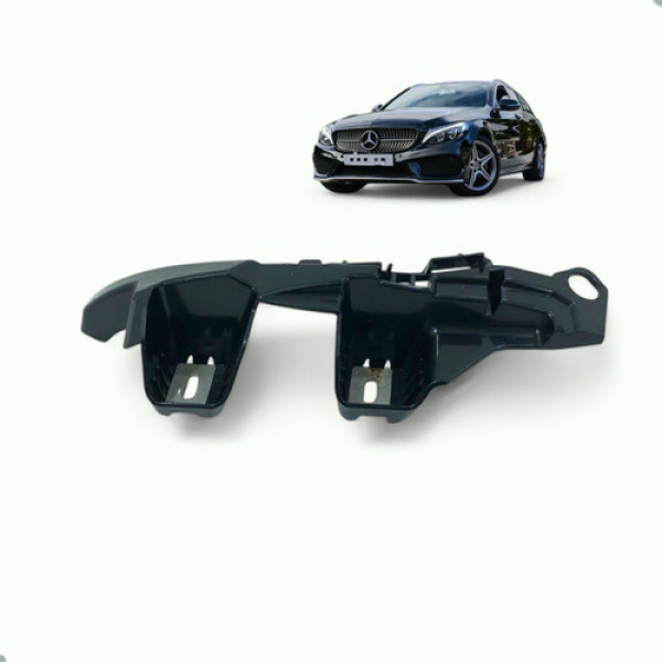 Guia Parachoque Mercedes C180 C200 2015 2018 Trasei Esquerdo