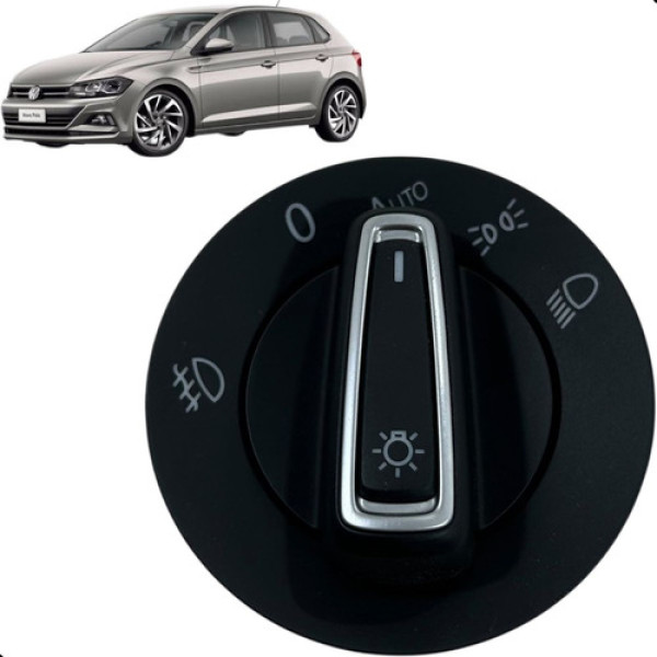 Botão Chave De Luz Polo 1.0 Tsi 2018 2019 2020 2021