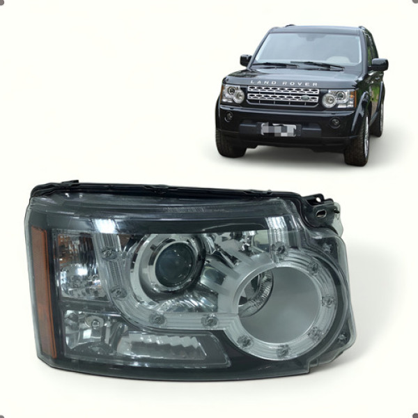 Farol Direito Land Rover Discovery 4 Xenon 2009 A 2013  Direito