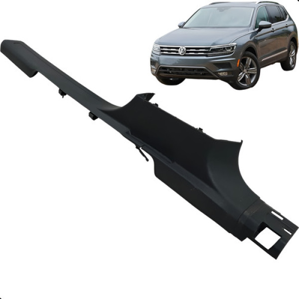 Acabamento Soleira Porta Dianteira Direita Tiguan Allspace 2 Preto