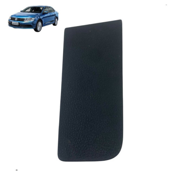 Tampa Acabamento Forro Porta Malas Direito Jetta 2014 A 2017 Preto