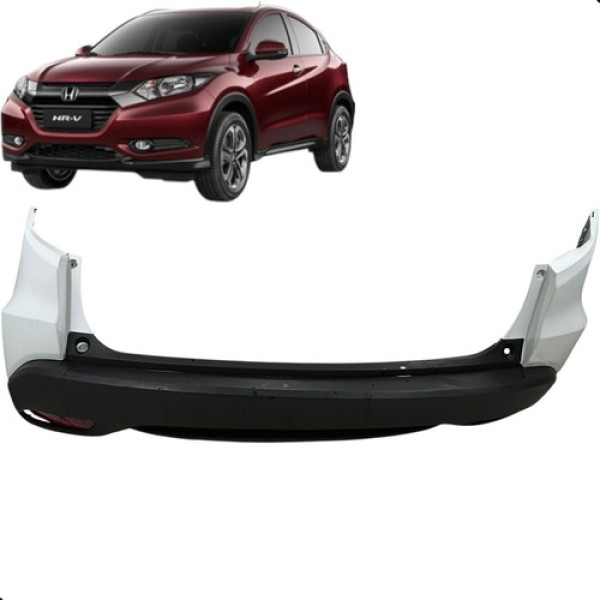 Parachoque Traseiro Honda Hrv Hr-v 2016 2017 2018