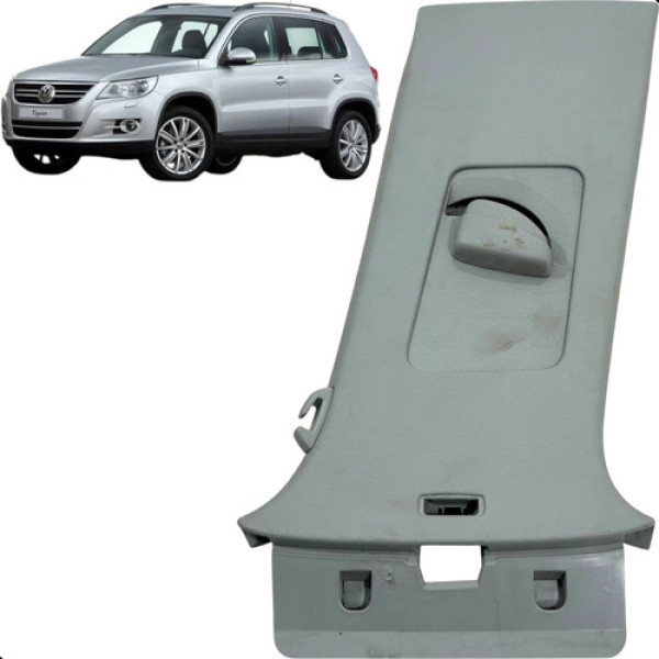 Acabamento Coluna Central Direita Tiguan 2010 A 2014