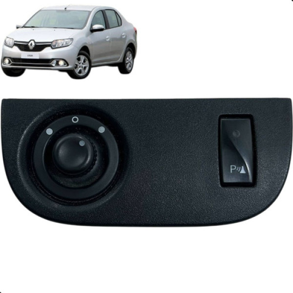 Comando Retrovisor Elétrico Renault Logan 1.6 2015 A 2017