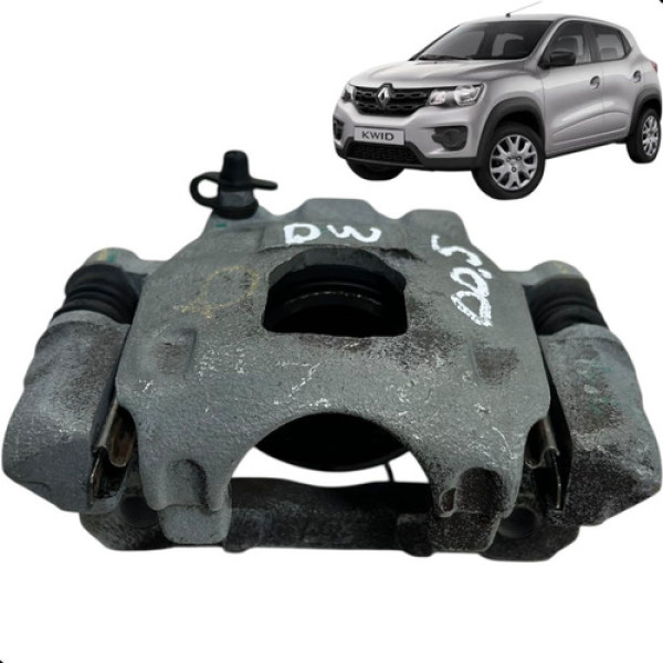 Pinça Freio Dianteira Direito Kwid 2018 A 2021 Disco Sólido