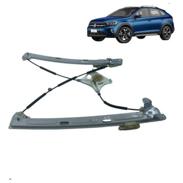 Máquina Vidro Porta Dianteira Direita Nivus 2021 2022 2023