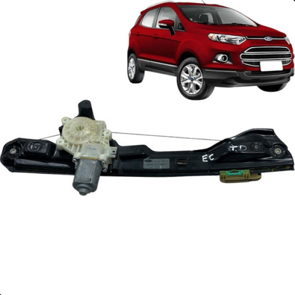 Motor Máquina Vidro Porta Traseira Esquerda Ecosport20142017