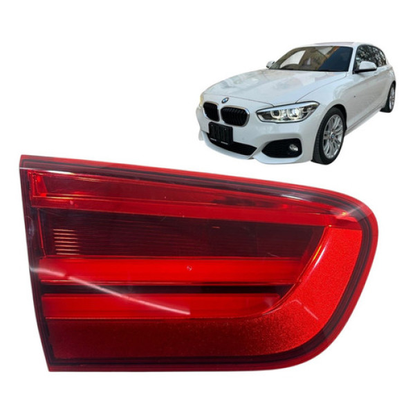 Lanterna Tampa Traseira Bmw 120i 2016 A 2018 Esquerda Vermelho Esquerdo/motorista