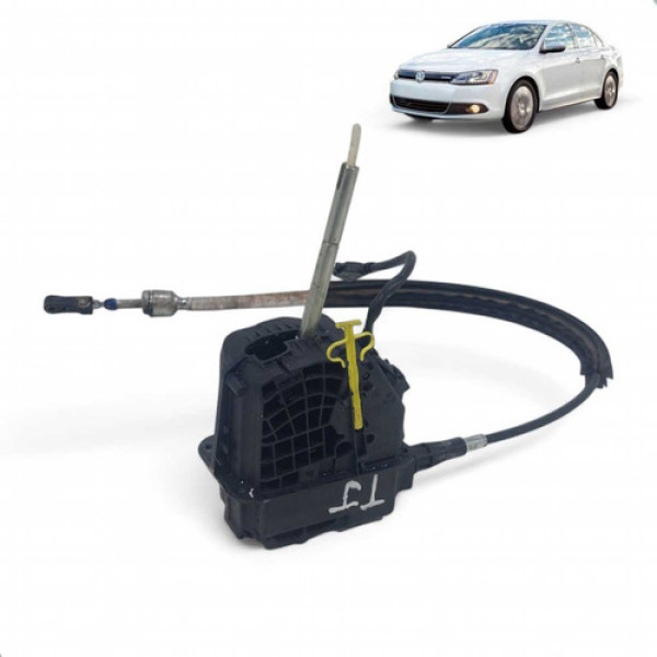 Alavanca Trambulador Câmbio Jetta 2.0 Tsi 200 2011 2012 Preto