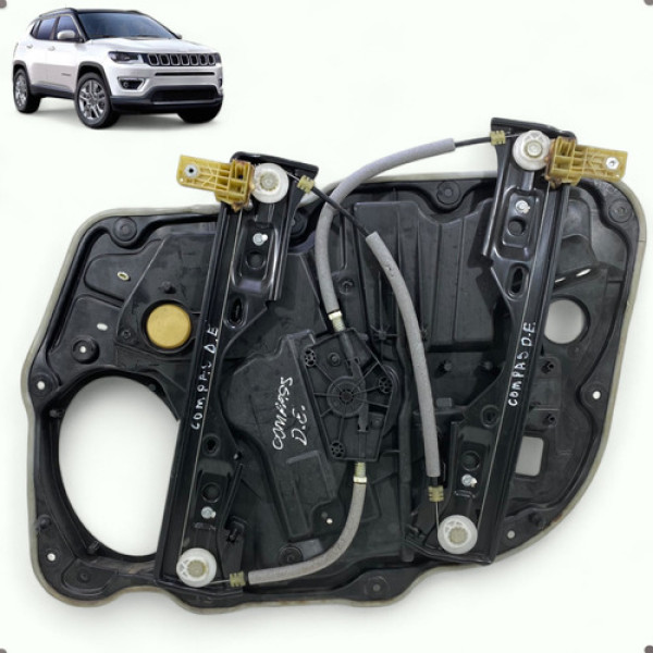 Máquina Vidro Dianteiro Esquerdo Compass 2.0 2017 A 2021