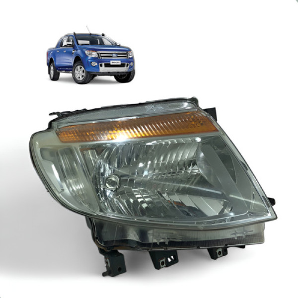 Farol Ford Ranger 2013 2014 2015 2016 Direito Original  Direito/passageiro