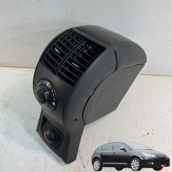 Apoio De Braço Console Citroen C4 Hatch 2008 2009 2010 2011 Preto