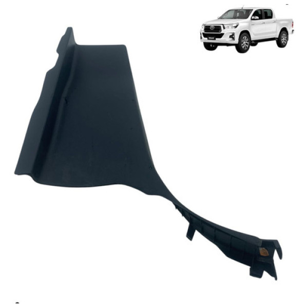 Forro Acabamento Coluna Traseira Esquerda Hilux 2016 A 2020