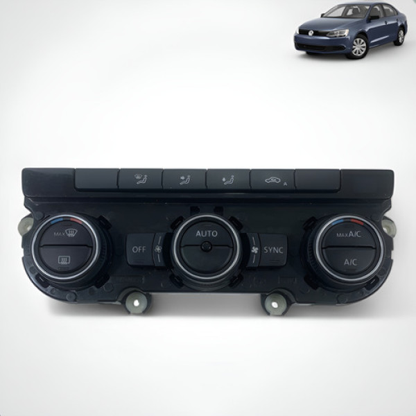 Botão Comando Ar Condicionado Jetta Tsi 2013 2014 2017  Preto