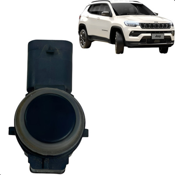Sensor Estacionamento Traseiro Compass 2.0 Diesel 2022  Preto