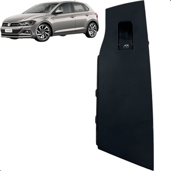Botão Vidro Porta Dianteira Direita Polo 1.0 Tsi 2018 A 2021