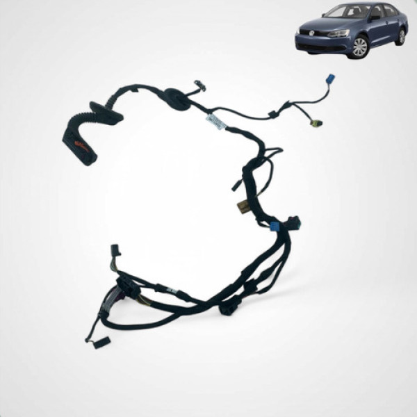 Chicote Porta Dianteiro Esquerdo Jetta 2011 A 2016 