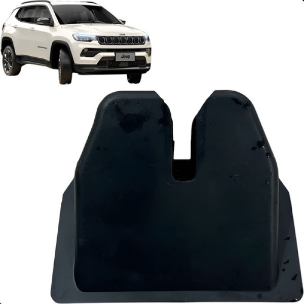 Acabamento Fechadura Tampa Traseira Compass 2.0 20222024 Preto