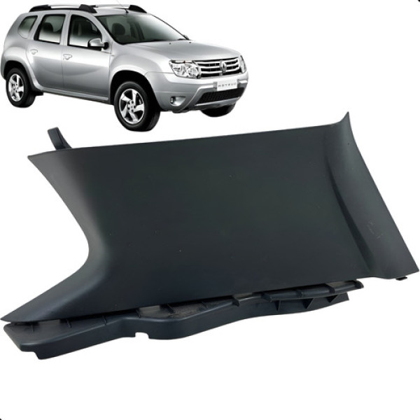 Acabamento Interno Traseira Direita Duster 1.6 2012 A 2015 Preto