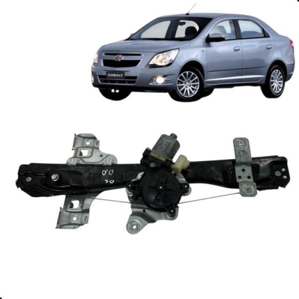 Motor Máquina Vidro Porta Cobalt 2012 2016 Dianteira Direita