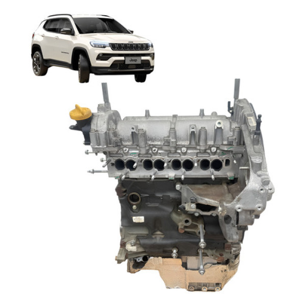 Motor Parcial Jeep Compass 2.0 Td350 2023 2024 Diesel 28km