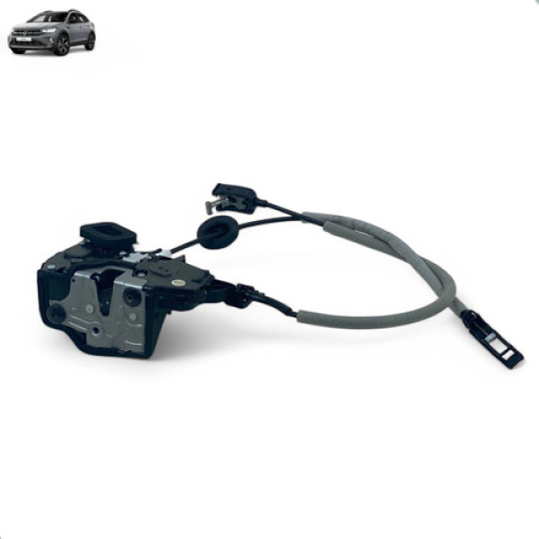 Fechadura Porta Traseira Nivus Polo 2021 2025 Esquerda