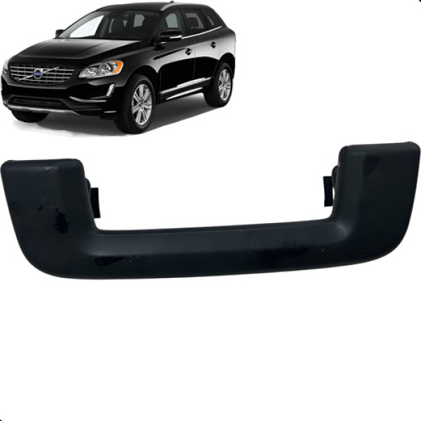 Alça Teto Pqp Dianteira Esquerda Volvo Xc60 2.0 2015 A 2017 Preto